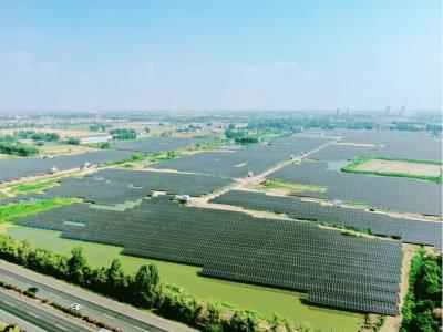 垞城礦塌陷區(qū)100MW漁光互補(bǔ)光伏發(fā)電EPC項目